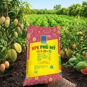 Phân bón NPK Phú Mỹ 15-5-20+TE